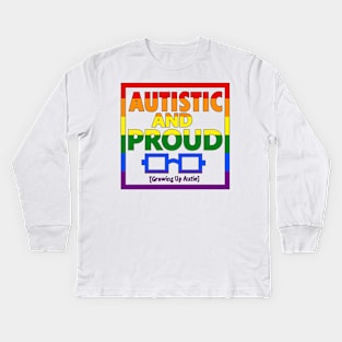 Autistic and Proud LGBTQ Kids Long Sleeve T-Shirt